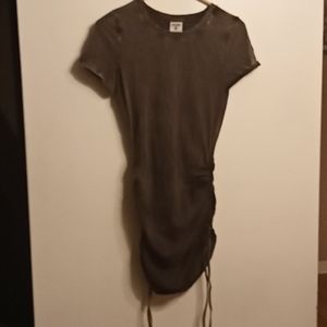 PINK Victoria's Secret Short Sleeve Side Ruched Dress Size XS